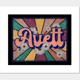 Awesome Name Avett Lovely Styles Vintage 70s 80s 90s Posters and Art